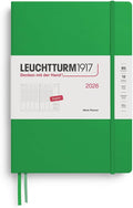 LEUCHTTURM1917 - Week Planner 2026, Hardcover, Composition (B5), Spring Leaf (Jan 1 - Dec 31, 2026)