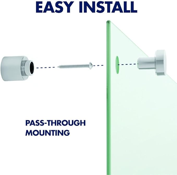 Quartet Whiteboard, Glass Dry Erase Board, Magnetic, 6' x 4', Infinity Frameless Mounting, White Surface, Accessory Tray, 1 Dry Erase Marker and 2 Glass Board Magnets (G7248W)