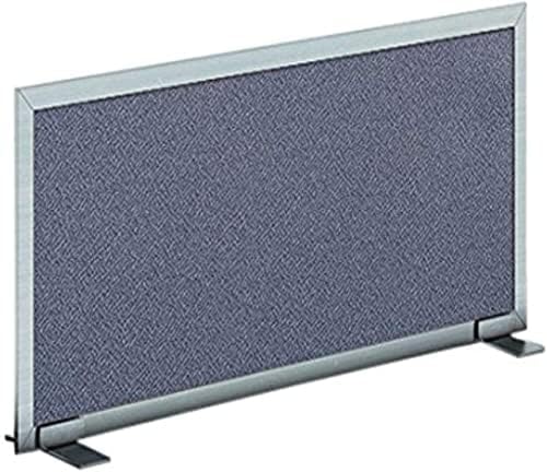 OBEX Acoustical Free Standing Privacy Screen, Cubicle Accessories Desk Privacy Panel, Desk Dividers for Office, Office Furniture Partitions Portable Sound Proof Dividers, 12" x 48", Twilight