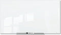 Quartet Magnetic Dry Erase Board, 96" x 48" Glass White Board for Wall, Frameless, InvisaMount, White (Q25F04IMW)