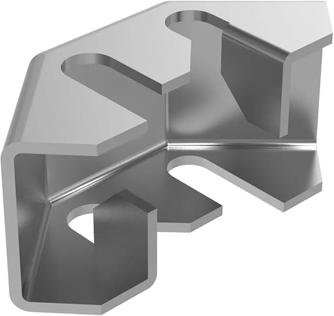 Kable Kontrol Stainless Steel Fast Lock Splice – Splice Connection Hardware - Wire Mesh Tray Cable Management Rack Cable Basket, NEC Approved for Network, Fiber Optic, Cabling Accessory