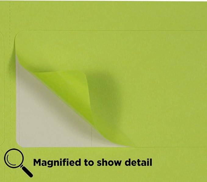 JAM PAPER Shipping Address Labels - Standard Mailing - 2 x 4 - Ultra Lime Green - 120/Pack