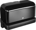 Electric 2 Hole Punch,VEYETTE Black Hole Punch,Punches Up to of 12-15 Sheets Paper, AC or Battery