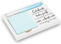 FOUGSTA Self - Pride Appreciation Gift, Motivational Gift for Colleagues in Their Roles, Encouraging Gift for Friends Celebrating Self - Worth, Wooden Sticky Note Holder, 16.5 x 12 x 1.5 cm, XXW24