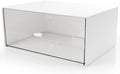 Desk Drawer Organizer, Stackable Storage Drawers, Plastic White Desk Organizers Great for Makeup Storage Bathroom Organization Accessories Etc - Large 1 Drawers (White)