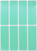 Royal Green Rectangular Coding Stickers Write on Labels for Organizing, Moving, & Mailing, 7.5cm x 2.5 cm Stickers to Write On Tags for Home, Office, and School Projects, 40-Pack (Pastel Green)