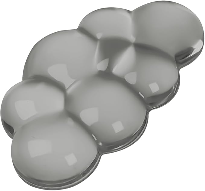 Gel Cloud Mouse Wrist Rest, Cute Wrist Support and Arm Support for Mouse Rest Typing Pain Relief，Suitable for Office/Computer/Laptop/Gaming (Transparent Gray)