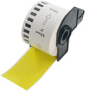 BETCKEY - Continuous Labels Replacement for Brother DK-2223 (1.9 in x 100 ft), Compatible with Brother QL Label Printers [1 Rolls/Continuous Labels, Yellow]