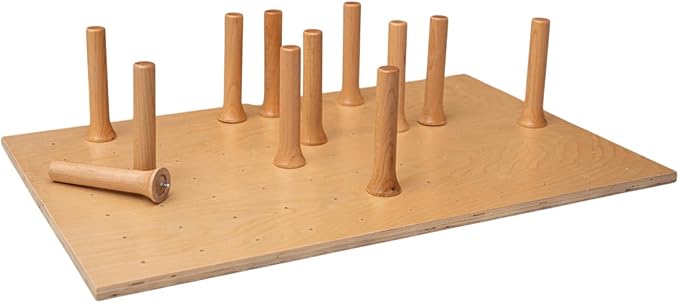 Custom Pegboard Drawer Organizer – Maple Wood – Deep Drawer Insert, Divider for Pots, Pans, Lids & Trays - Kitchen Cabinet Storage - No Cutting or Tools Needed – Made in USA