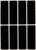 Black Sticker 3x1 inch Write on Labels for Organizing, Paper Sticker Sheet Tags for Home, Office, and School Projects, 200-Pack by Royal Green