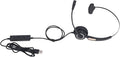 WiseZythum Customer Service Headset with Noise Cancelling Microphone, Call Center Headphone for Office Telemarketing, USB Computer Headset with Adjustable Boom Mic and Retractable Headband, E