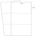 3 X 5 Inch Removable Labels for Storage Bins, 120 Pcs Labels for Storage Bins,Tear Resistant No Residue Storage Bin Label, Matte White Blank Box Stickers for School, Home, Business