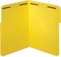 Pendaflex Fastener Folders, 1/3 Cut, Reinforced Tab, 2 Fasteners, Letter Size, Yellow, 50 Folders Per Box (22940)