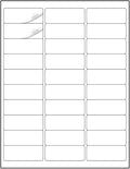 Methdic Address Labels 1" x 2-5/8" 900 Labels Sticker Paper for Laser/Ink Jet Printer Mailing Labels 8.5"×11" White 30 per Sheet