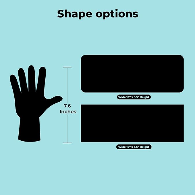 EGD Acrylic Desk Name Plate Personalized I Cute Office Decor I Office Desk Accessories with Various Material Options I Personalized Name Plate with Font Options (10 x 3.5 Inch) (1. Acrylic)