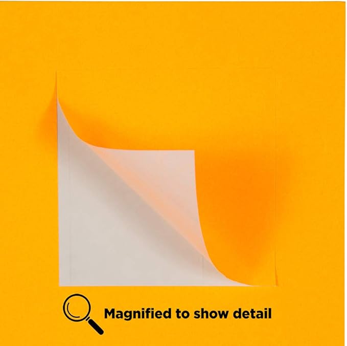 JAM PAPER Product & Container Labels - Square - 2 x 2 - Neon Orange - 120/Pack