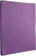 JAM PAPER Colored 24lb Paper - 90 gsm - 8.5 x 11 - Violet Recycled - 100 Sheets/pack