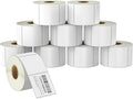 BETCKEY - 2" x 2" (51 mm x 51 mm) Square Labels Compatible with Zebra & Rollo Label Printer,Premium Adhesive & Perforated [10 Rolls, 7500 Labels]