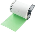 BETCKEY - Continuous Length Shipping Labels Replacement for Brother DK-2243 (4 in x 100 ft), Compatible with Brother QL Label Printers [1 Rolls/Continuous Labels, Green]
