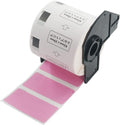 BETCKEY - Small Address/Barcode Labels Replacement for Brother DK-1209 (2.4 in x 1.1 in), Compatible with Brother QL Label Printers [1 Rolls/800 Labels, Pink]