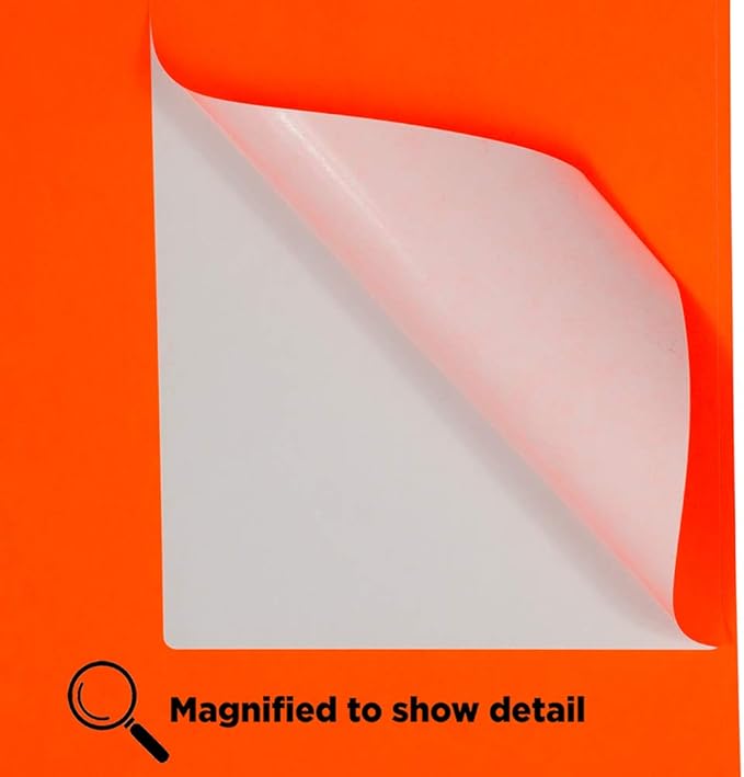 JAM PAPER Shipping Address Labels - 4 x 5 - Quarter Page/Extra Large - Neon Deep Red/Orange - 120/Pack