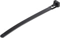 StarTech.com 5"(12cm) Reusable Cable Ties - 1/4"(7mm) Wide, 1-1/8"(30mm) Bundle Dia. 50lb(22kg) Tensile Strength, Releasable Nylon Ties, Indoor/Outdoor, 94V-2/UL Listed, 100 Pack - Black, TAA