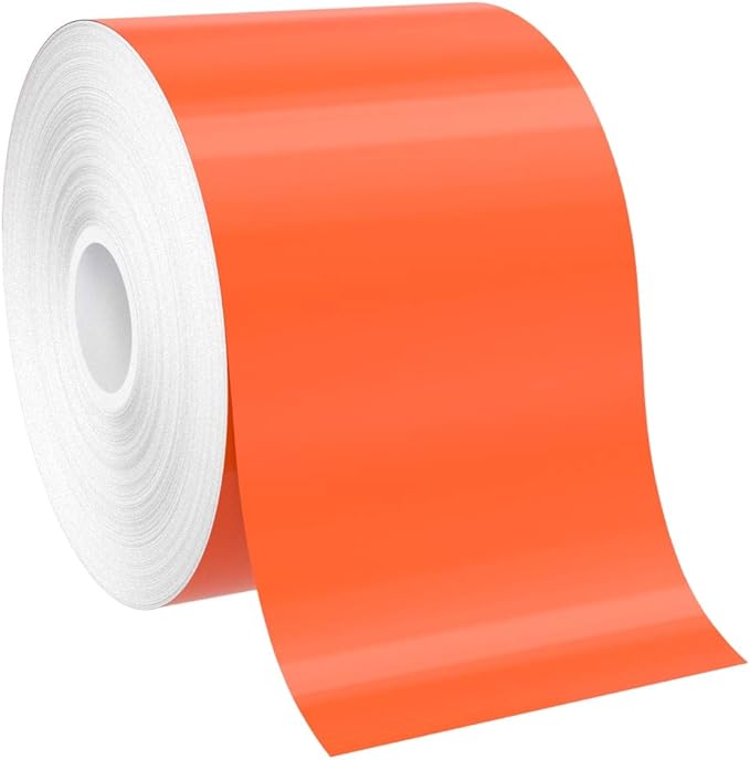 Orange Premium Vinyl Labeling Tape for SafetyPro and Duralabel 300 Printers, SafetyPro Brand 3" x 150'