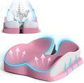 Seat Cushions for Office Chairs Wheelchair Cushion for Long Sitting Back Pain，Memory Foam Seat Car Computer Desk Chair Cushion，Coccyx Cushion for Tailbone Pain Relief Cushion Office Chair Butt Pillow