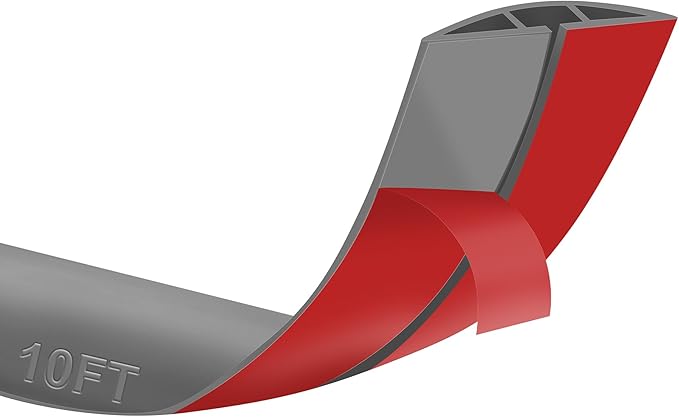 10Ft Floor Cord Cover Gray Silicone Cable Protector Easy to Install Wire Organizer and Hider for Home, Office, Garage (Gray-3m)