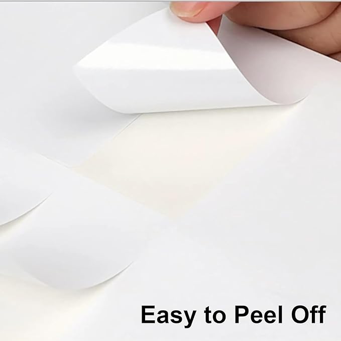 200 Sheets 6000 Counts Address Labels Sticker for Laser & Inkjet Printer, 1" x 2-5/8" White Blank Printable Shipping Address Labels, Strong Adhesive