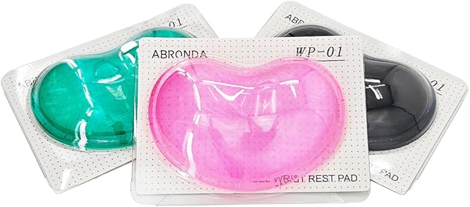 Gel Keyboard & Mouse Wrist Rest Set - Keyboard Wrist Rest Pad & Mouse Support for Office Gaming Pad Computer Laptop Ergonomic Comfortable Pain Relief- Pad Set (2 Pack)