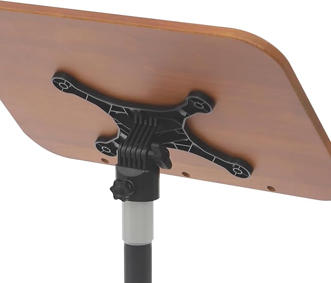 Sheet Music Stand & Desktop Book Stand, Music Book Holder Stand,Wooden Portable Sheet Music Table Stand Height Adjustable from 31.5-51.2in with Book Stand Support
