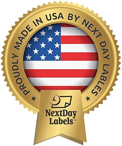 NextDayLabels - 8-1/2 x 11 Neon Color High Light Fluorescent Labels for Laser & Inkjet Printer (Pink Fluorescent, 1.5" Round - 30 Per Page | 3000 Labels)