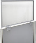 OBEX Screen & Office Panel Extender Polycarbonate Desk Privacy Panel & Divider for Office Cubicle, 12" x 42", Translucent