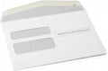 500 W2 Envelopes, Designed for Printed W2 Laser forms, W-2 Printed 2 Up Forms use by QuickBooks and other Tax Software -Gummed Seal- Double Window Security Envelopes Box of 500