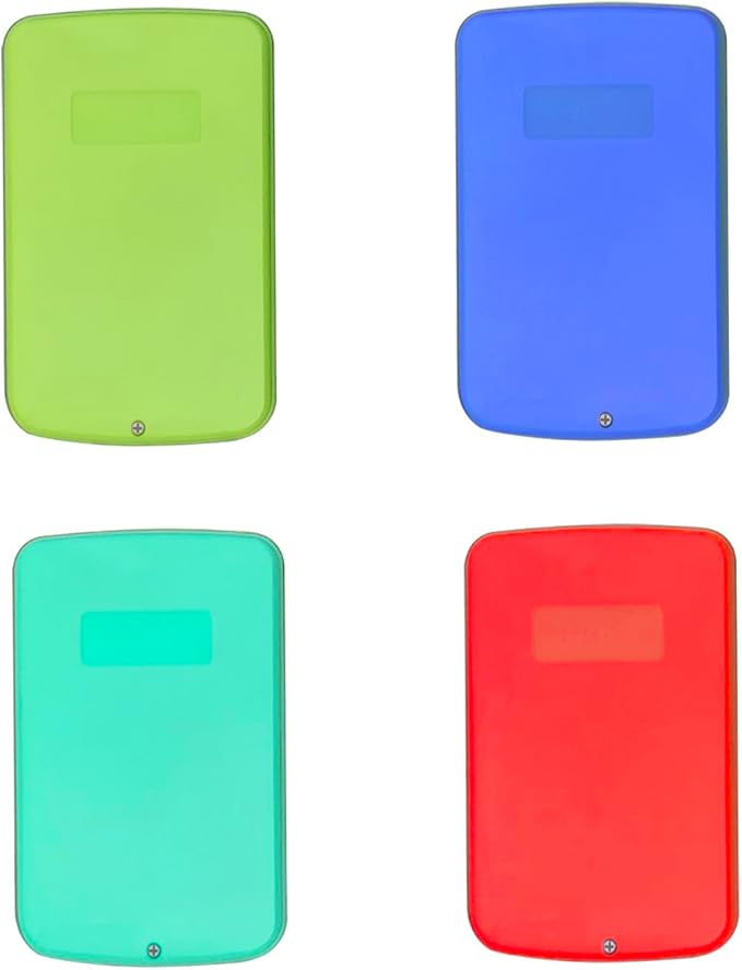 Basic Calculator 8 Digit Silicone Button Desktop Calculator (4 Colors, Set of 8) (B, Pack of 8)