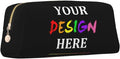 Custom Letter Pencil Case for Kids with Name Photo Image, Personalized Pencil Box for Women Men, Pen Pouch Organizer School Supplies for Teen Students