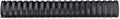 GBC CombBind Binding Combs, 45 mm, 390 Sheet Capacity, A4, 21 Ring, Black, Pack of 50, 4028186