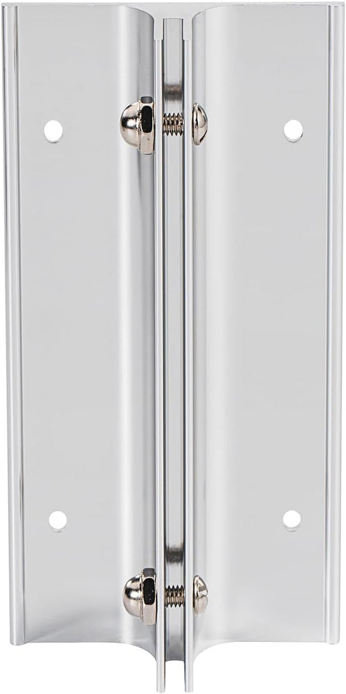 10 Pack 6" Length Aluminum Corridor Sign Holder, 1/8" Substrate, Corridor Mount, Minimalist Design for Versatile Signage