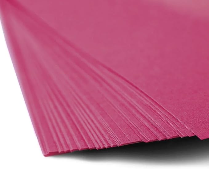 JAM PAPER Colored 24lb Paper - 90 gsm - 8.5 x 11 - Ultra Fuchsia Pink - 50 Sheets/Pack