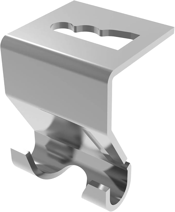 Kable Kontrol Stainless Steel Hanging Hook – Ceiling and Hanging Hardware - Wire Mesh Tray Cable Management Rack Cable Basket, NEC Approved for Network, Fiber Optic, Cabling Accessory