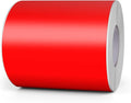 Meitaat Red Rectangle Stickers 6 x 4 Inch Color Coding Labels Vinyl Roll Self-Adhesive Waterproof Removable 250 PCS