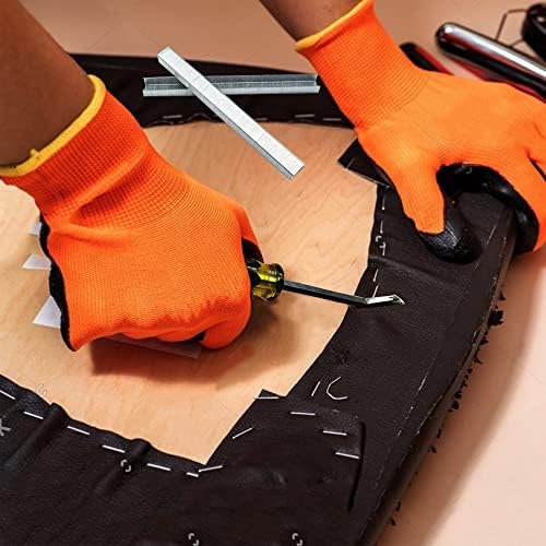 RMDTAYL Staple Remover,Heavy Duty Upholstery Staple Remover,Construction Staple Puller Tack Lifter Tool for Removing Nails,Staples,and Tacks for Carpet,Furniture,Floor,Photo Frame,Wooden