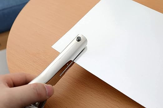 Heavy Duty 8MM Hole Punch - Single Hole Punch, Portable, Paper, Card, Plastic, Cardboard (5/16''-8MM)
