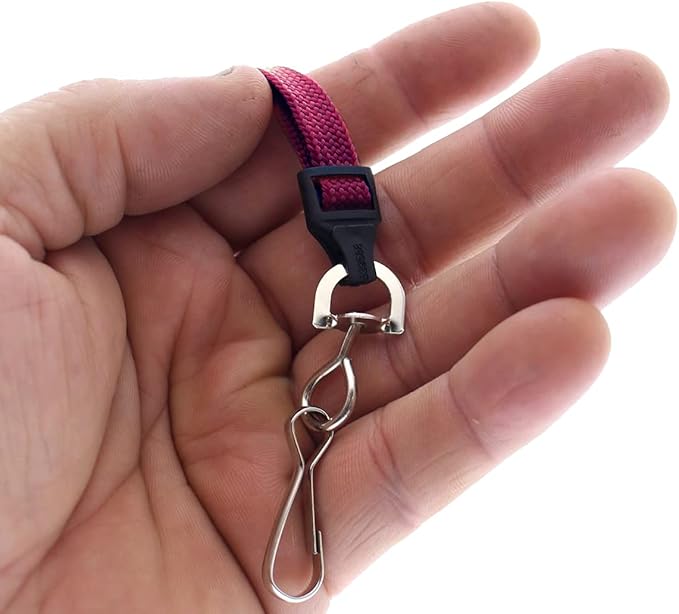 Specialist ID Bulk 25 Pack - Premium Flat Breakaway Lanyards for ID Badges & Badge Holders - 3/8" Wide Woven Safety Lanyard with Metal Swivel Hook for Teachers, Students, Cruise, Office (Maroon)