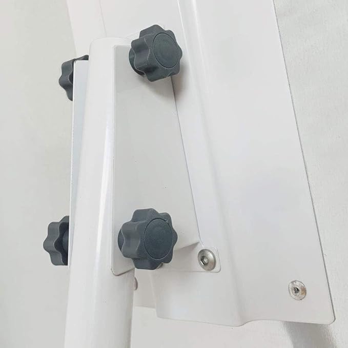 Mobile Dry Erase Board 36x24 Inches – Adjustable Rolling Whiteboard on Wheels, Stand Easel with Markers & Eraser, Includes 25-Sheet Paper Pad for Office, Classroom, Home