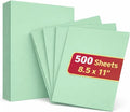 1InTheOffice Colored Copy Paper, Green Copy Printing Paper 8.5 x 11, Letter Size, Green, 20lb Density, (500 Sheets)