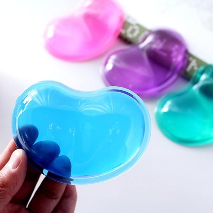 Gel Keyboard & Mouse Wrist Rest Set - Keyboard Wrist Rest Pad & Mouse Support for Office Gaming Pad Computer Laptop Ergonomic Comfortable Pain Relief- Pad Set (2 Pack)