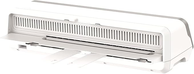 Fellowes Jupiter 125 Thermal Laminator Machine with Laminating Pouch Starter Kit, 12.5 inch, 60 Second Warm-Up, White/Black (5746301)