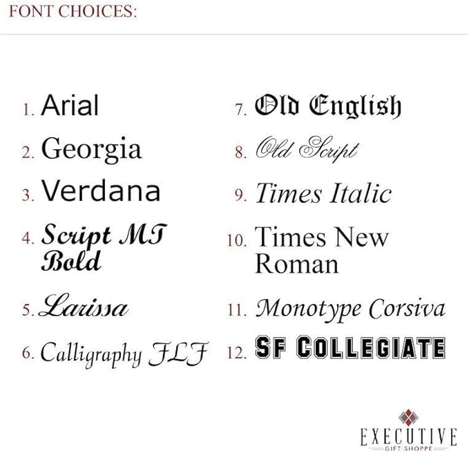 Executive Gift Shoppe | Personalized Smoked Glass Desktop Name Plate with Custom Engraving